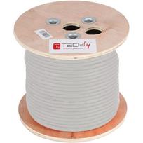 Techly ITP-C6A-FLS305 tinklo kabelis Pilka 305 m Cat6a S/FTP (S-STP)