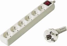 Power strip PremiumCord 6 sockets 7 m white (pp6k07)