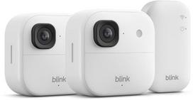 Amazon security camera Blink Outdoor 2K+ (2 Camera System), white