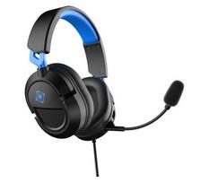 Žaidimų ausinės DELTACO GAMING Stereo PS5/PS4, juodos / GAM-204
