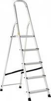 Kopėčios 5 pakopų | aliuminis | 171 cm (17741)