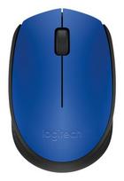 Logitech M171 Wireless Mouse RF Wireless, 1000 DPI, Blue/Black