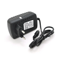 Riff LJY-920 Switching Pulse universal power adapter AC 100-240V DC 9V 2A (18W) plug 2.5/0.7 length 1m Black