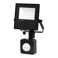 Įrankiai ir matavimo prietaisai // Įrankių, priedų naujienos // NIVALIS LED naświetlacz z PIR 10 W, 800 lm, IP44, 4000 K