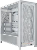 CORSAIR Frame 5000D RS Airflow ATX case with a glass side panel, white (CC-9011308-WW)