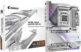 GIGABYTE X870E AORUS MASTER X3D ICE ATX Motherboard (X870E A MASTER X ICE)