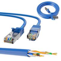 Extralink Cat.6A S/FTP LAN Patch Cord 5m, Copper Network Cable Twisted Pair 10Gbit/s