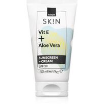 Avon Sk!n Vit E + Aloe Vera veido kremas SPF 30 50 ml