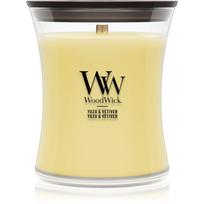 Woodwick Yuzu & Vetiver kvapioji žvakė medinė dagtis 275 g