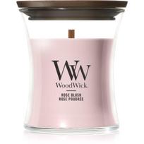 Woodwick Rose Blush kvapioji žvakė medinė dagtis 85 g