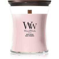 Woodwick Rose Blush kvapioji žvakė medinė dagtis 275 g