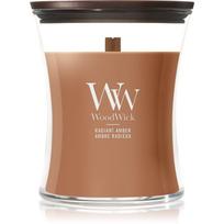 Woodwick Radiant Amber kvapioji žvakė medinė dagtis 275 g