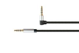 Python High-quality 3.5mm jack connection cable, 4-pin, 1.5m length.