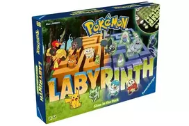 Stalo žaidimas „Pokémon Labyrinth“, šviečiantis tamsoje