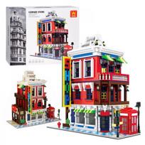 Blokelių serija, pasaulio architektūros stilius, CORNER SHOP, Londonas, 2347ele, ZA5748