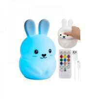 RGB naktinė lemputė su nuotolinio valdymo pultu - Izoxis rabbit 26204