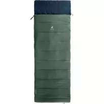 Miegmaišis DEUTER Orbit SQ -5, stačiakampis, 200 cm ilgio, dešinysis užtrauktukas, komfortas 0–10 °C, žalias