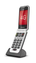 Emporia SIMPLICITYglam.4G 7,11 cm (2,8 colio) 106 g Juodas senjorų telefonas