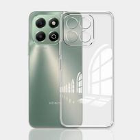 For Honor X6b JDY-LX1 dėklas Skaidrus minkšto silikono telefono dėklas For Honor X6A X6S WDY-LX1 /Honor X6 4G Atsparus smūgiams dangtelis TPU Naujas Coque For Honor X6S gryna