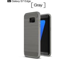 Case - ZXLZKQ - Samsung Galaxy S7 - Ultra-Light - Carbon Fiber - Soft Rubber