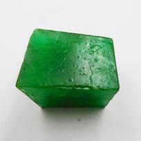 453.70 Ct Natural Emerald Green Rough Uncut Huge Size Loose Gemstone CERTIFIED 41 mm approx žalia