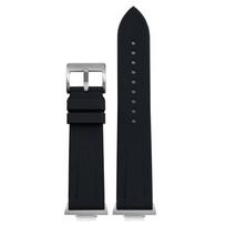 Silikoninis guminis dirželis Tissot PRX serijai T137.407/T137.410 Super Player vyrams, greito atsegimo plieninis adapteris, laikrodžio diržas 12 mm 12mm juoda