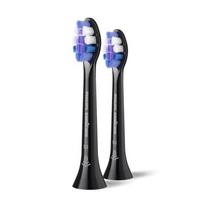 Philips Sonicare S2 Sensitive HX6052/88 Sonic Dantų šepetėlio galvutės, Juoda | 872068904370-BIURAS