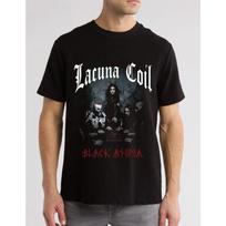 Lacuna Coil Band Tour Heavy Cotton Black Unisex T-Shirt XL