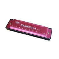 10 Hole Metal Harmonica with ABS Body for Clear Tones and Easy Playability Perfect for Beginners and Professional