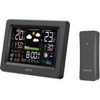 Sencor SWS 4500 Weather station black / colour LCD display / wireless sensor