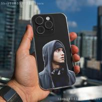 Singer E-Eminem-ES Cool Phone Case For iPhone 17,16,11,15,13,14,12,Air,Mini,Plus,Pro,Max,Plus,E Clear Soft Shell iPhone11PRO