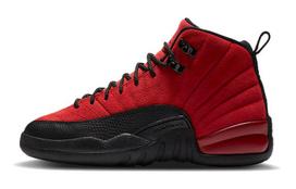 Jordan 12 Retro Reverse Flu Game GS 153265-602 36