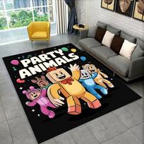 Cartoon R-Robloxs Game Gamer Carpet Rug for Playroom Bedroom Living Room Sofa Home Decor,kid Area Rug Non-slip Floor Mat 40x60cm