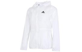 Adidas Woven Windbreaker Jacket Women's White GQ0628 XS