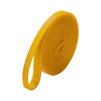 Loop Resistance Band for Exercise and Physical Therapy Durable Latex Elastic Stretching Band for Strength Training and Muscle Recovery One Size geltona