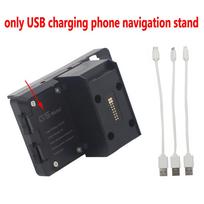 2020 Newest Mobile Phone Navigation GPS Bracket Holder Contact USB Port For Can-Am spyder RT-S Can Am RT 2012-2014 2013 stand black