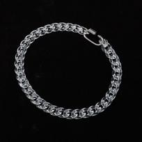 New Iridescent Acrylic Infinity Chain Choker Women Men Rock Laser Clear Geometric Link Lock Pendant Necklace Party Jewelry Gift