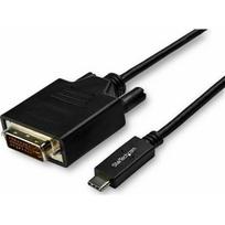 Kabel USB StarTech USB-C - DVI-D 3 m Black (CDP2DVI3MBNL) | CDP2DVI3MBNL | 0065030875714