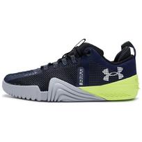 Under Armour TriBase Reign 6 Midnight Navy Morph Green Men Sneakers Blue White 3027341-401 43