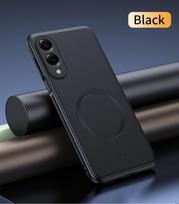 For Samsung S25 Edge Case Magnetic Leather Shield Cover For Samsung S25 Edge Anti-Fingerprint Non-Slip PC+TPU Galaxy S25 Edge ruda