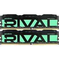 GOODRAM PC memory DDR4 Rival Radiant 16GB (2*8)/3200 CL16 green | GGRGD4-32L16SA/16GDC | 5908267915004