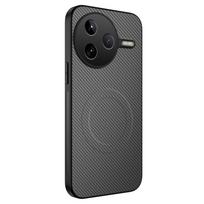 For POCO X7 Pro Luxury Matte Magnetic For Magsafe Wireless Charge Case For Xiaomi Poco F7 Ultra F7 Pro X7 Shockproof Phone Cover For POCO X7 pilka spalva