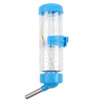 Healthy Pet Water Feeder Bottle No-Drip Water Bottle Feeders 80ml/125ml 125ml mėlyna