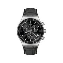 SWATCH Unisex 43mm Black Watch YVS495 YVS495 YVS495 black