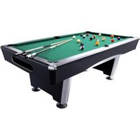 Biliardo stalas Triumph Plus, Pool, juodas, 8 ft, geltonai žalias suknas