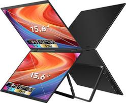 Extralink Smart Life T01 15.6" | Przenośne monitory do laptopa | 2 monitory, IPS