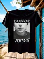Frank Iero Nose Bleed Graphic T-shirt for Men - Gothic Heavy Punk Rock Band Tee L