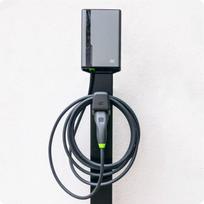Green Cell GC EVGC021B2275 - Wallbox, 3,6 - 22 KW, 7,5 m, NFC Grey Aluminium Wall Built-in display LED