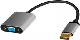 Logilink Displayport to VGA adapt er, 1080p/60Hz,alu,0.15