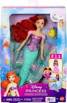 Mattel DISNEY PRINCESS lėlė Arielė su transformacijos funkcija (JLK19)